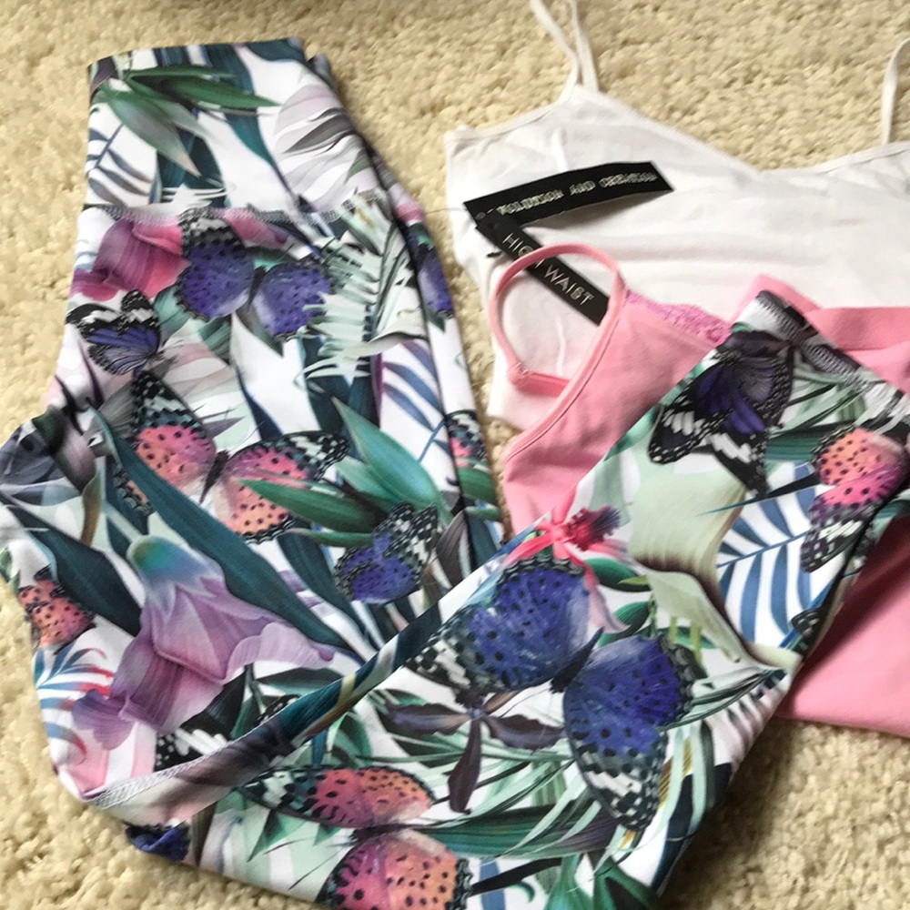 Crop Yoga Jogging Pants - Picture 3 of 8